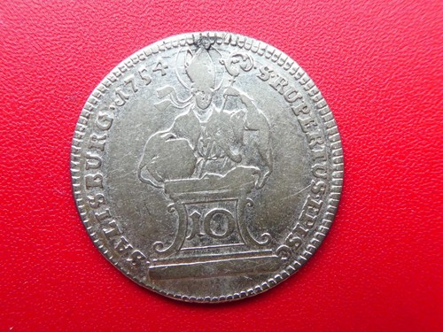 Salzburg kreuzer 1754 - ,10,