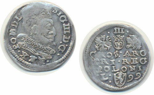 Polen groschen sigismund - 3,