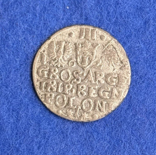 Poland gros 1601 sigismund - poland, 3
