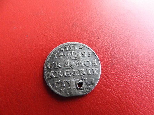 Polen groschen 1593 - groschen,