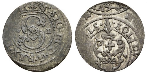 Sigismund iii szelag solidus - sigismund, szelag,