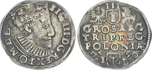 Polen posen gröscher - -, 1590