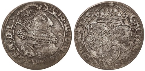 Polen gröscher 1624 - polen,
